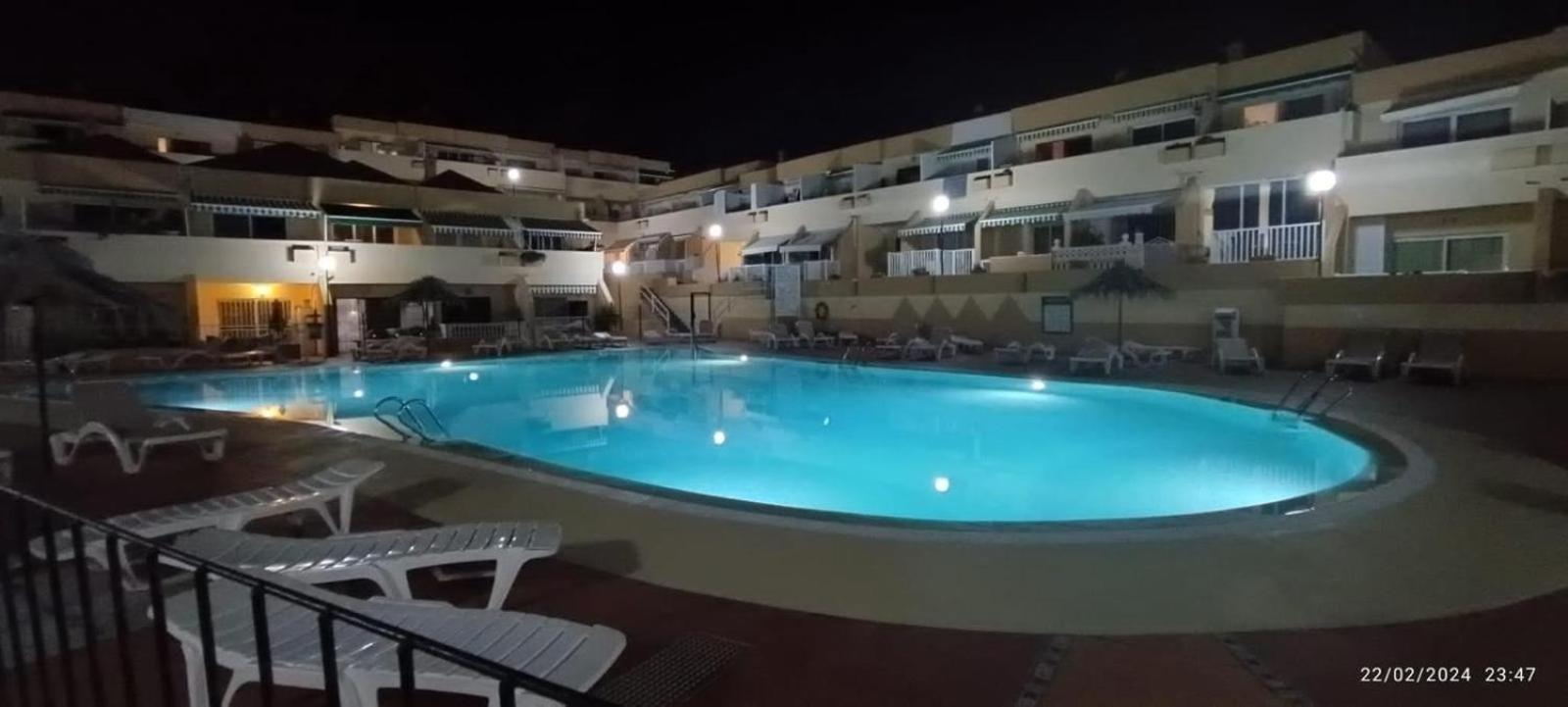Sunny Pool View & Airco Apartament Symon Mareverde Costa Adeje  Exteriér fotografie
