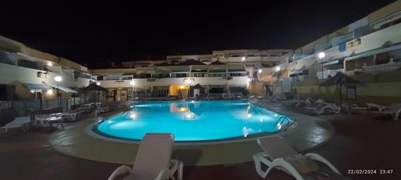Sunny Pool View & Airco Apartament Symon Mareverde Costa Adeje  Exteriér fotografie
